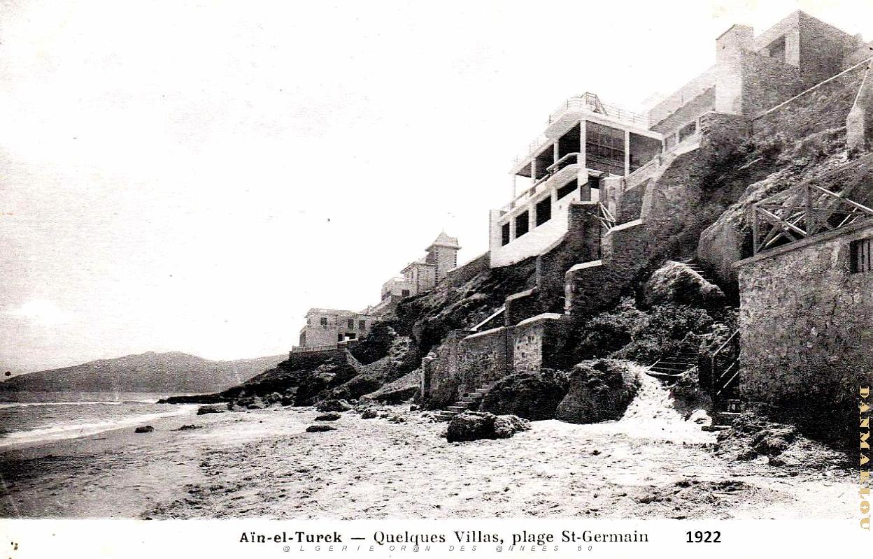 Ain-El-Turck - Plage Saint-Germain - 1922.jpg